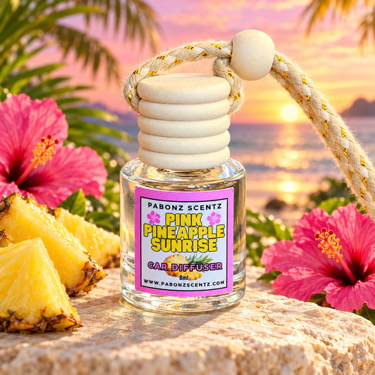 Pink Pineapple Sunrise